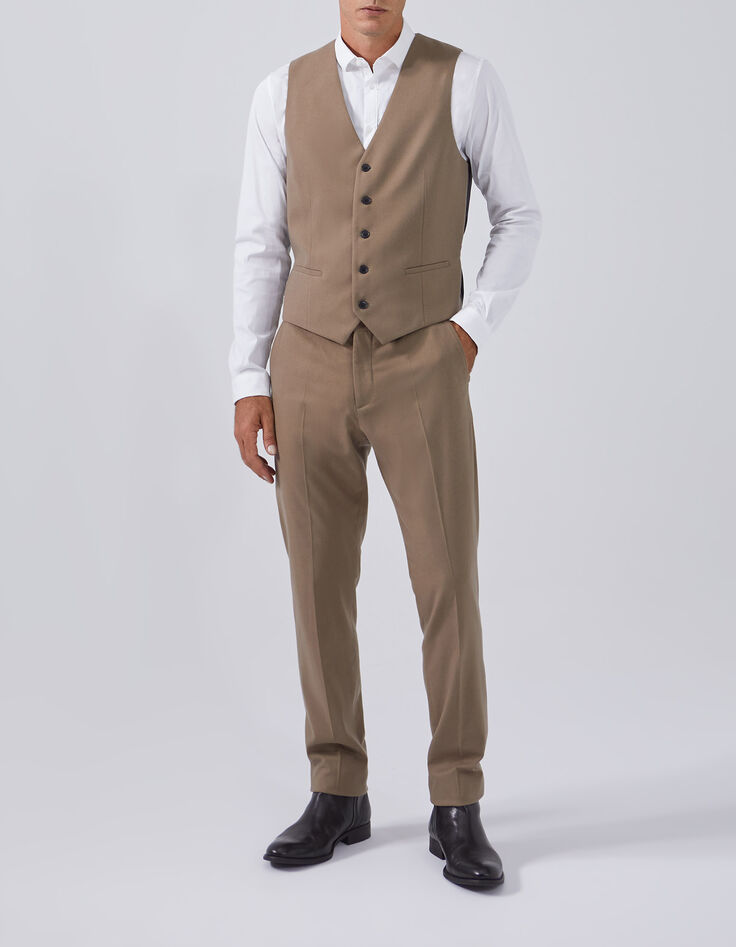 Pure Edition - Geklede broek cappuccino Manteco® Heren-6 Pure Edition - Geklede broek cappuccino Manteco® Heren-6