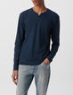 Men&rsquo;s ink organic cotton long-sleeved T-shirt-2