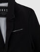 Veste de costume cérémonie noire faux-uni garçon-6