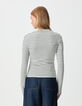 Women’s long-sleeved sailor T-shirt with asymmetric neck-3