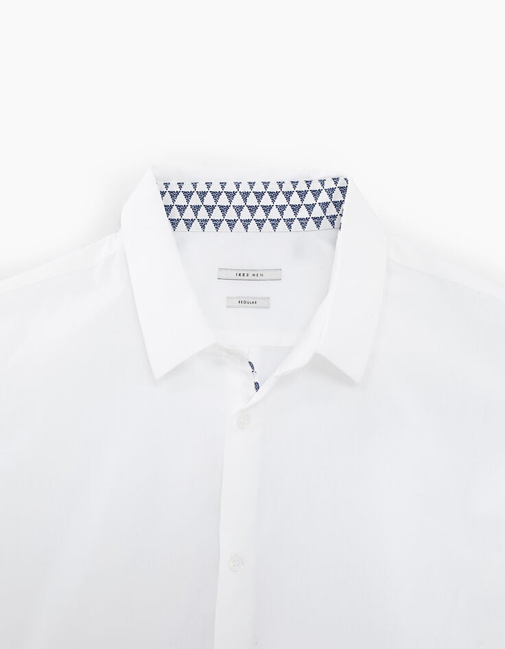 Camisa REGULAR blanca opo geométrica Hombre-2 Camisa REGULAR blanca opo geométrica Hombre-2