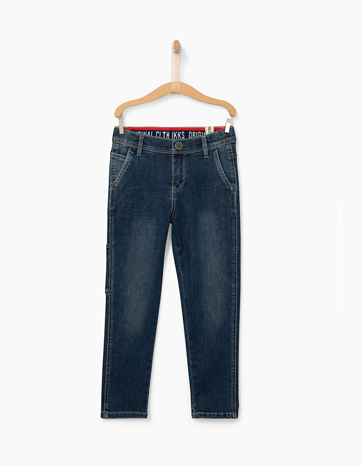 Low jeans medium blue jongens -2