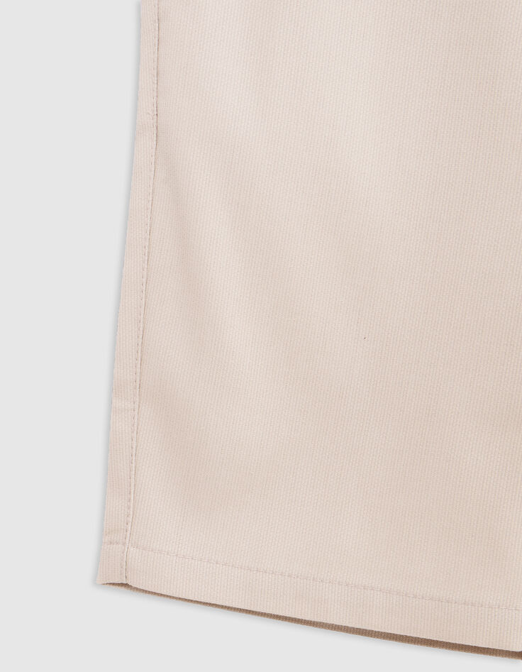 Bermuda de costume cérémonie beige garçon-4
