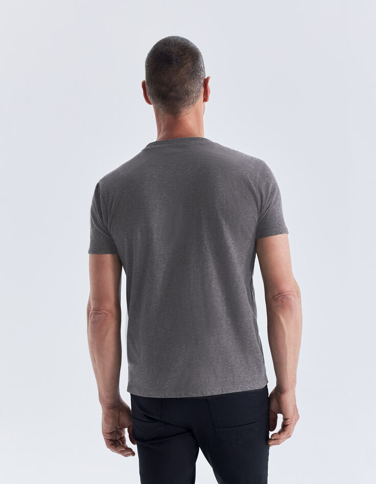 Camiseta gris reciclada dupiones hombre-3