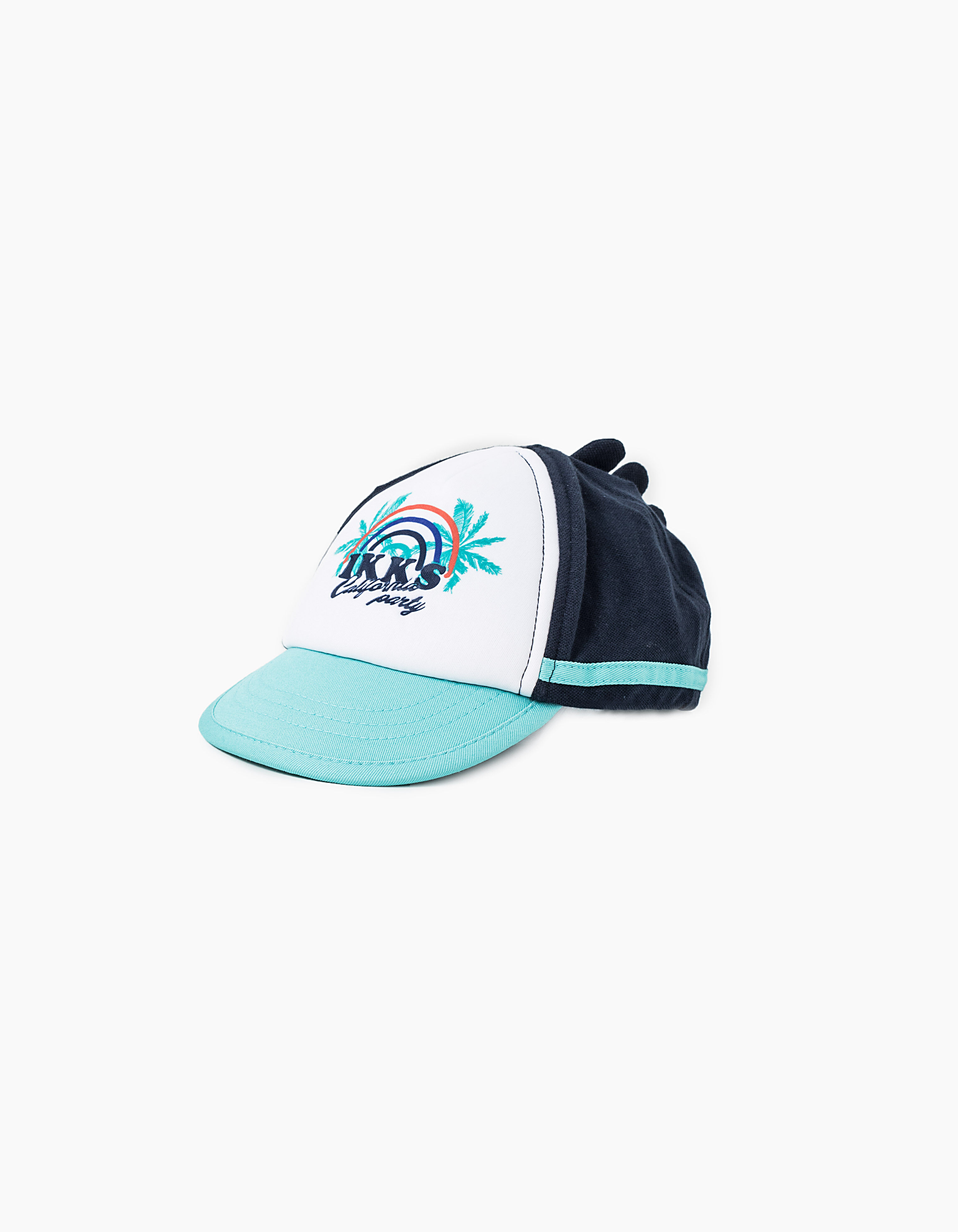 Baby boys' turquoise, white+navy 