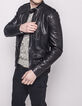 Blouson en cuir homme-1