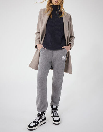 Women’s grey joggers with elasticated cuffs  - IKKS