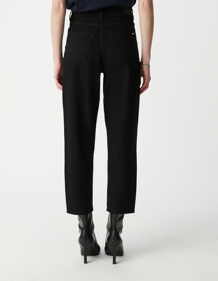 Vaqueros negros rectos 7/8 de Mujer-4 Vaqueros negros rectos 7/8 de Mujer-4