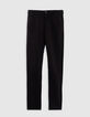 Pantalon chino SLIM noir Homme-5