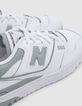 Baskets grises NEW BALANCE 550 Femme-4