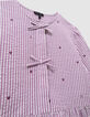 Blusa parma rayas flocadas corazones y lazos para ni&ntilde;a-6