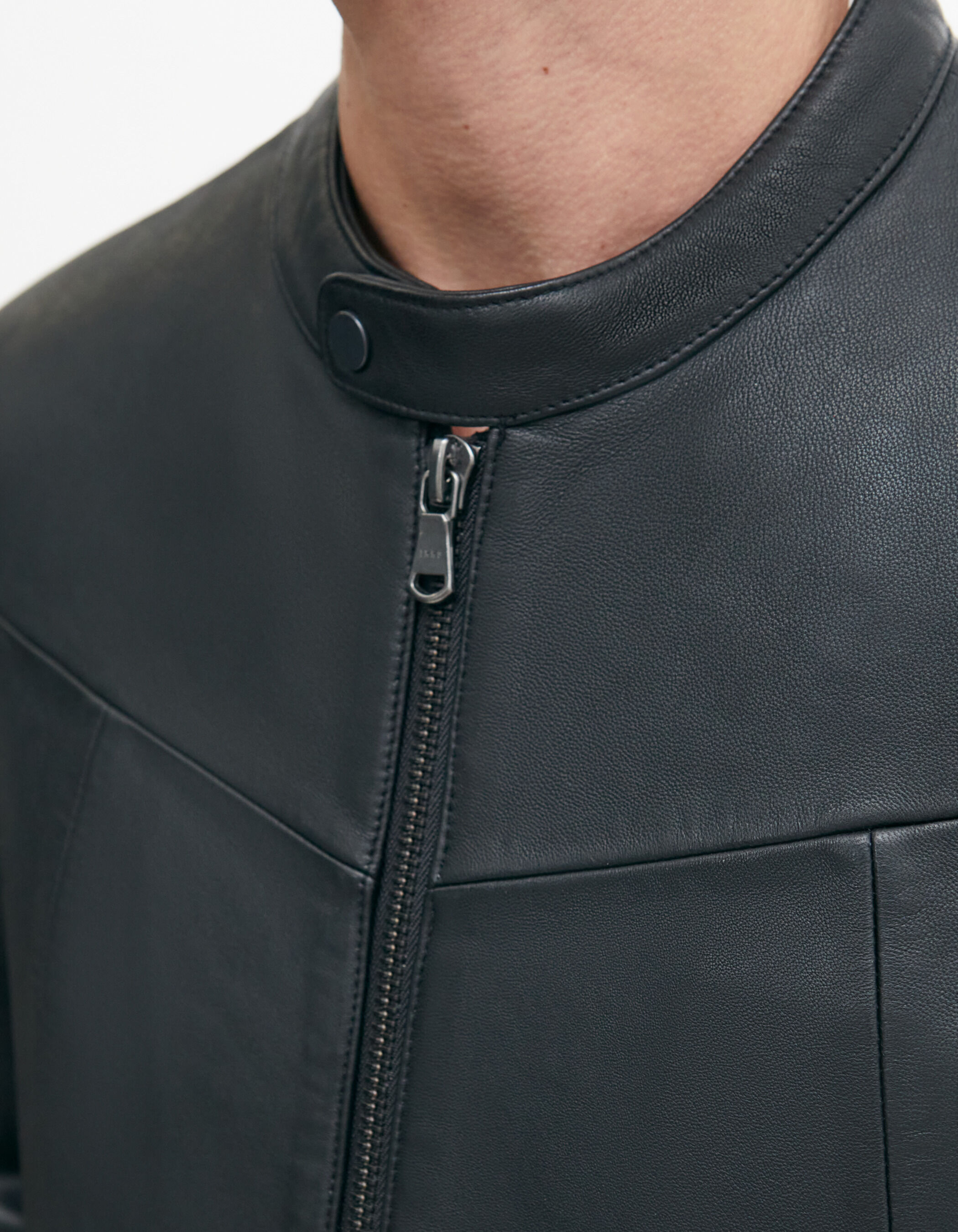Ikks veste hotsell en cuir