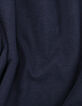 T-shirt marine coton bio print sous gomme reliefée garçon-6