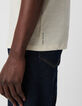 T-shirt L'Essentiel stuck coton bio col rond Homme-4