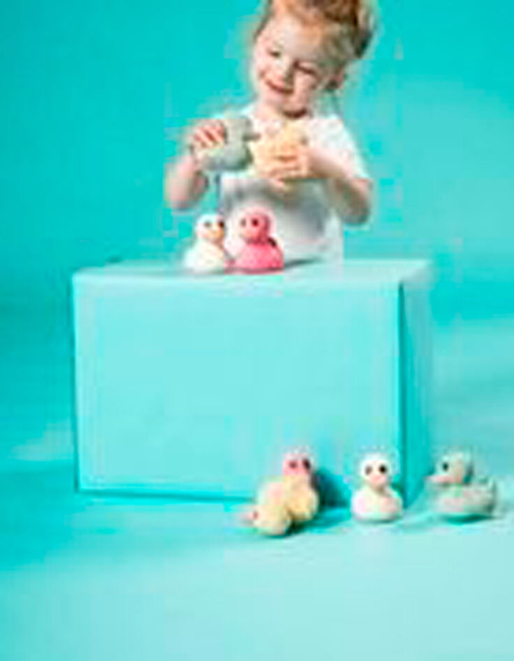 Badeend Mini Kawan Powerfull pink HEVEA-3 Badeend Mini Kawan Powerfull pink HEVEA-3