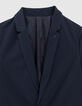 Veste de costume marine légère garçon-3