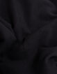Cardigan noir loose tricot boutons métal gravé Femme-6