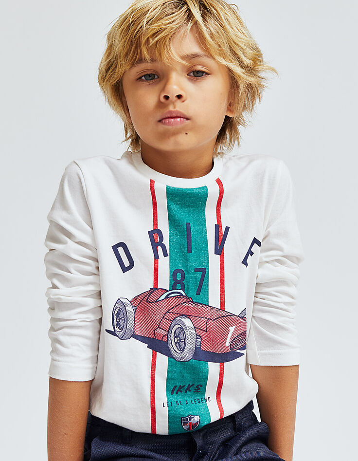 T-shirt auto jongens -1