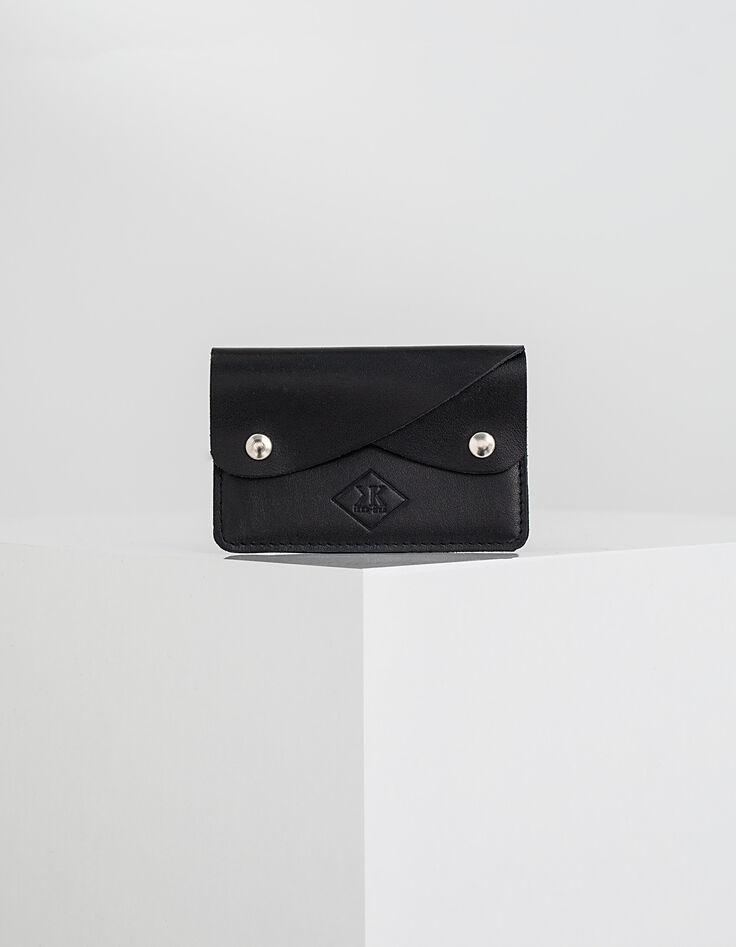 Men's leather card case-3
