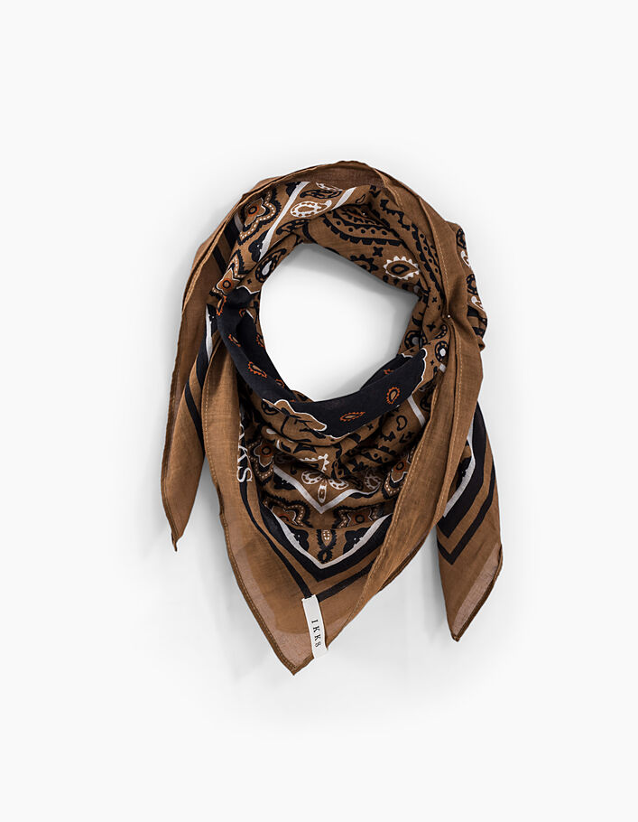 Women's square bandana scarf - IKKS