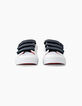 Deportivas blancas con velcro Niño-3