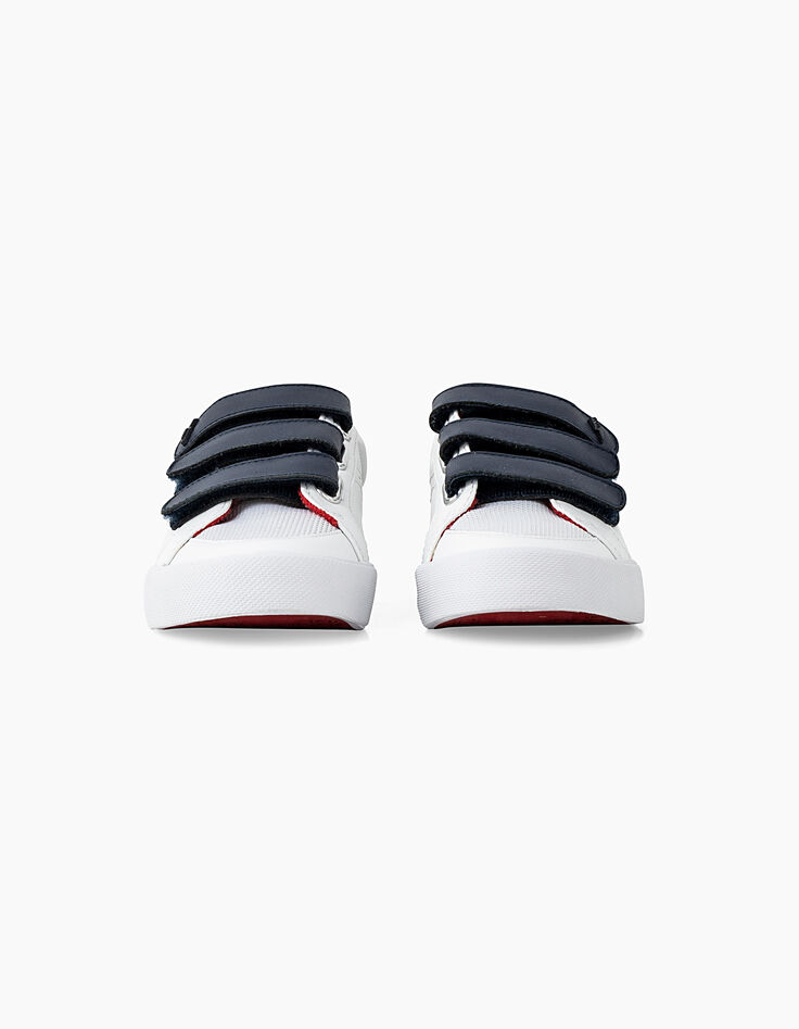 Deportivas blancas con velcro Niño-3 Deportivas blancas con velcro Niño-3