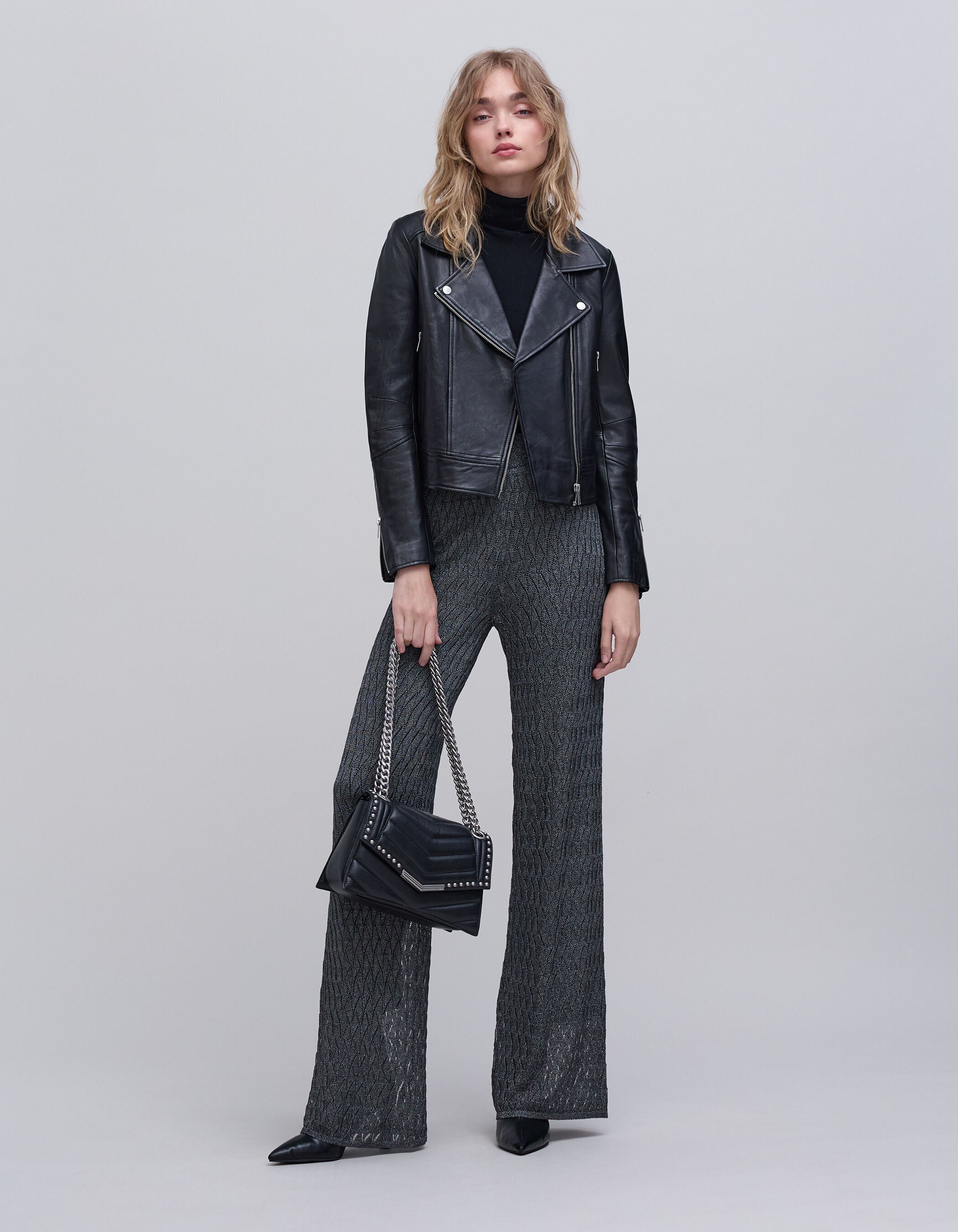 Blouson cuir ikks new arrivals