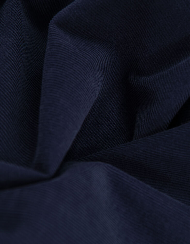 Herenhemd indigo fluweel milleraies-15