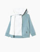 Cardigan vert de gris à capuche IKKS Experience garçon -2