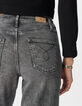 Vaqueros slouchy algodón BCI gris cropped mujer-4