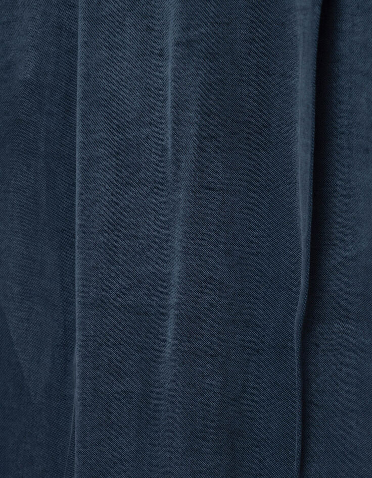 Women's Lyocell&reg; mix navy blue tailored pants-8