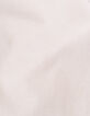 Beige T-shirt biokatoen zwarte tekst meisjes-7