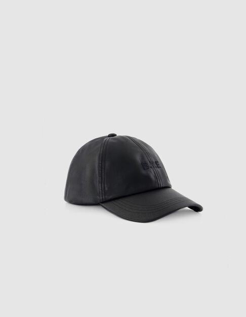 Toon-op-toon borduurwerk zwarte pet Dames - IKKS