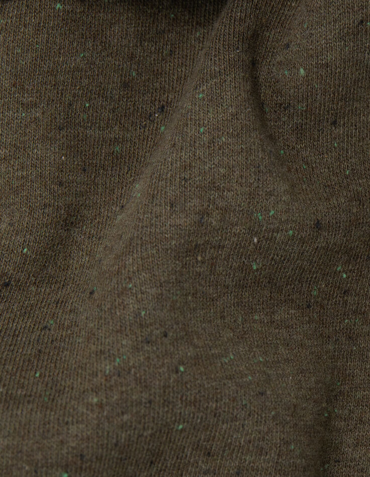 Sweat khaki typo punch needle effect boy-7