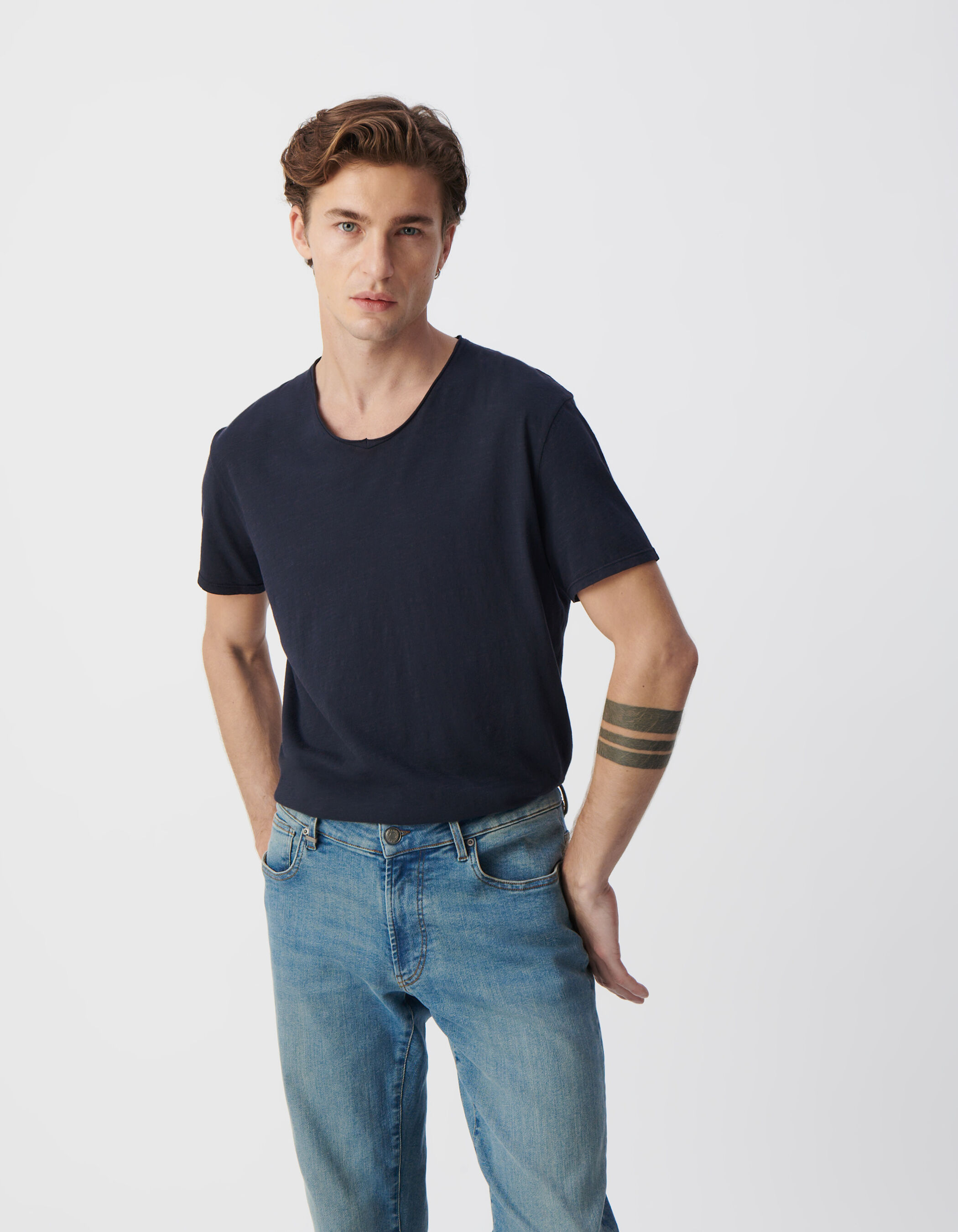 Men s Essential blue t shirt
