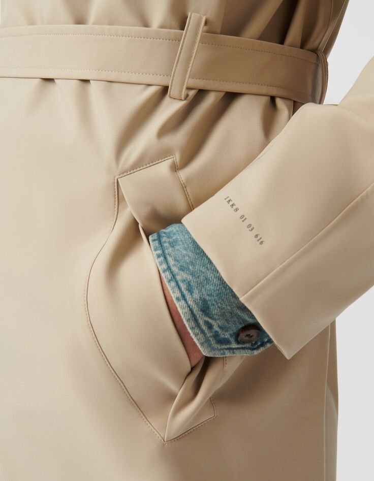Trench sable nylon WATERPROOF Homme-10