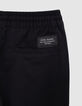 Pantalon BATTLE noir taille élastiquée garçon-6