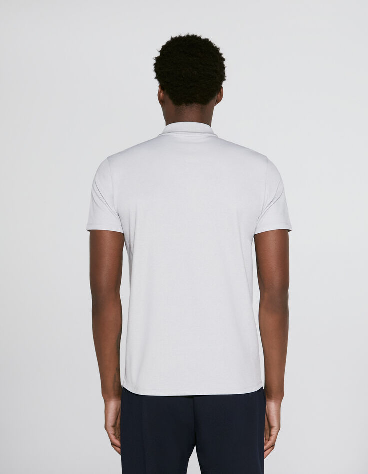 Polo gris met&aacute;lico hombre-3