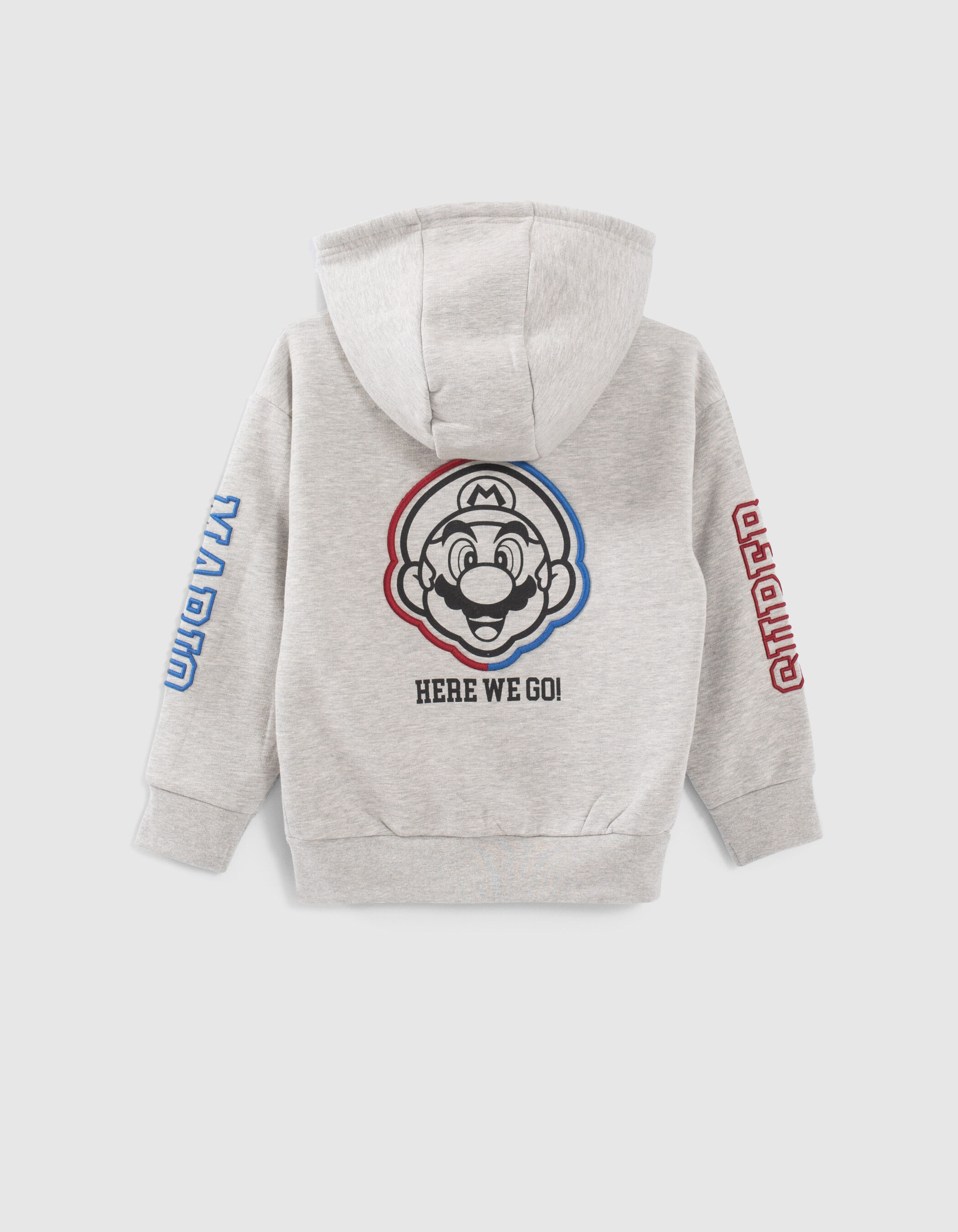 Cardigan SUPER MARIO gris visuel Mario dos garcon IKKS