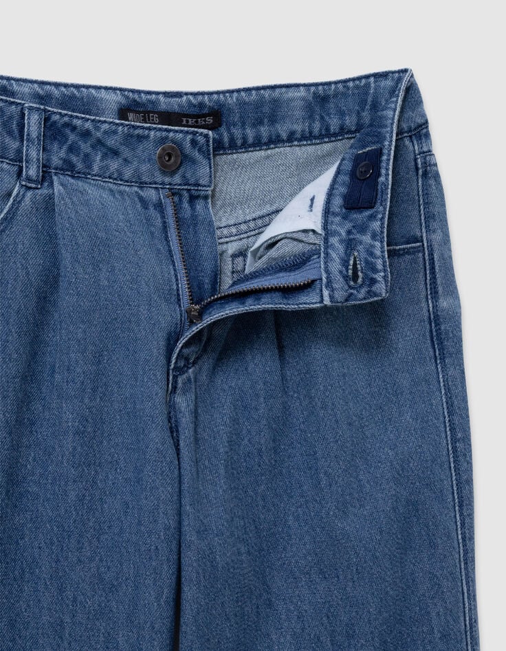 Soft blue jeans for girl-5
