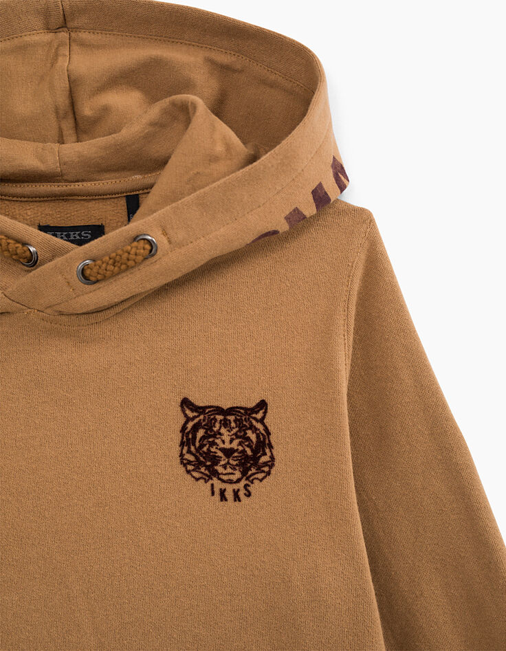 Jungensweatshirt mit Flockierung und Schriftzügen -2 Jungensweatshirt mit Flockierung und Schriftzügen -2