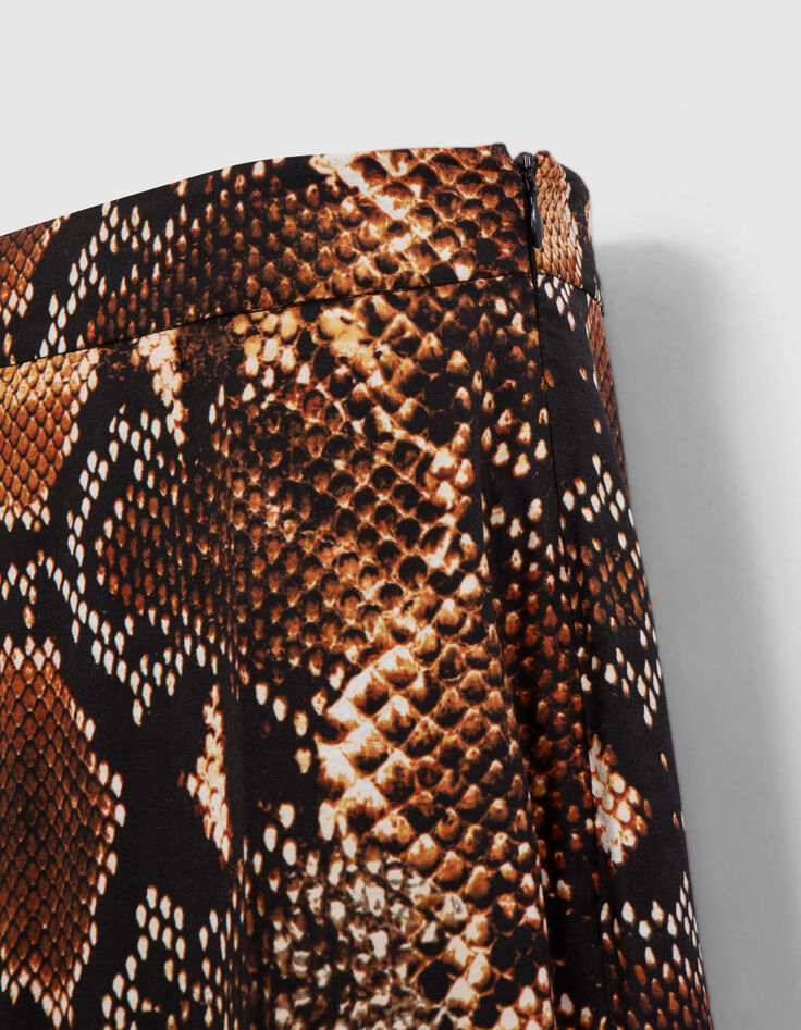 Pure Edition &ndash; Damenhose mit Python-Rock-Print-5