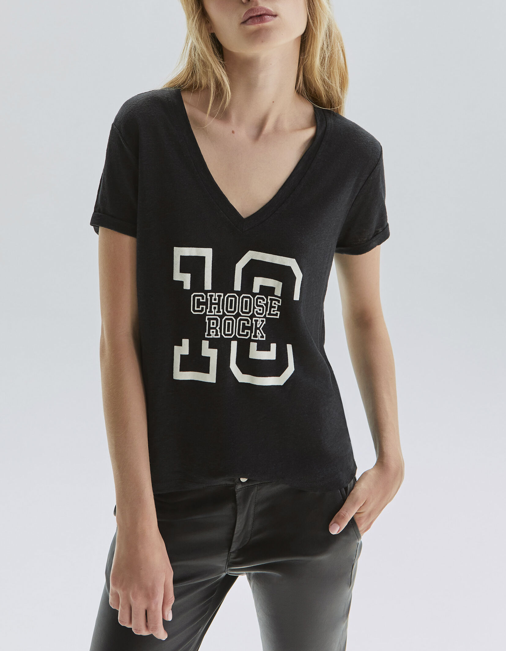 Baggy slogan t shirt 2025
