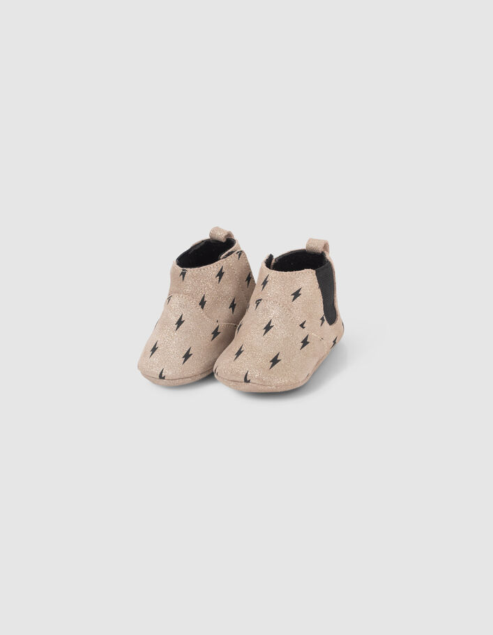 chausson bebe fermeture eclair