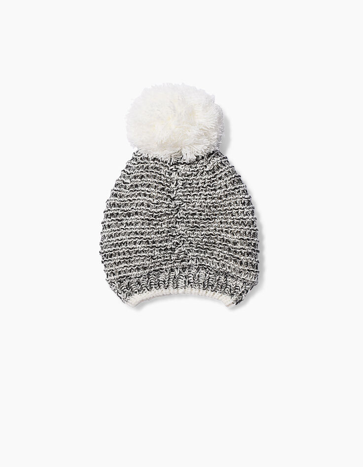 Bonnet tricot bébé fille -3 Bonnet tricot bébé fille -3