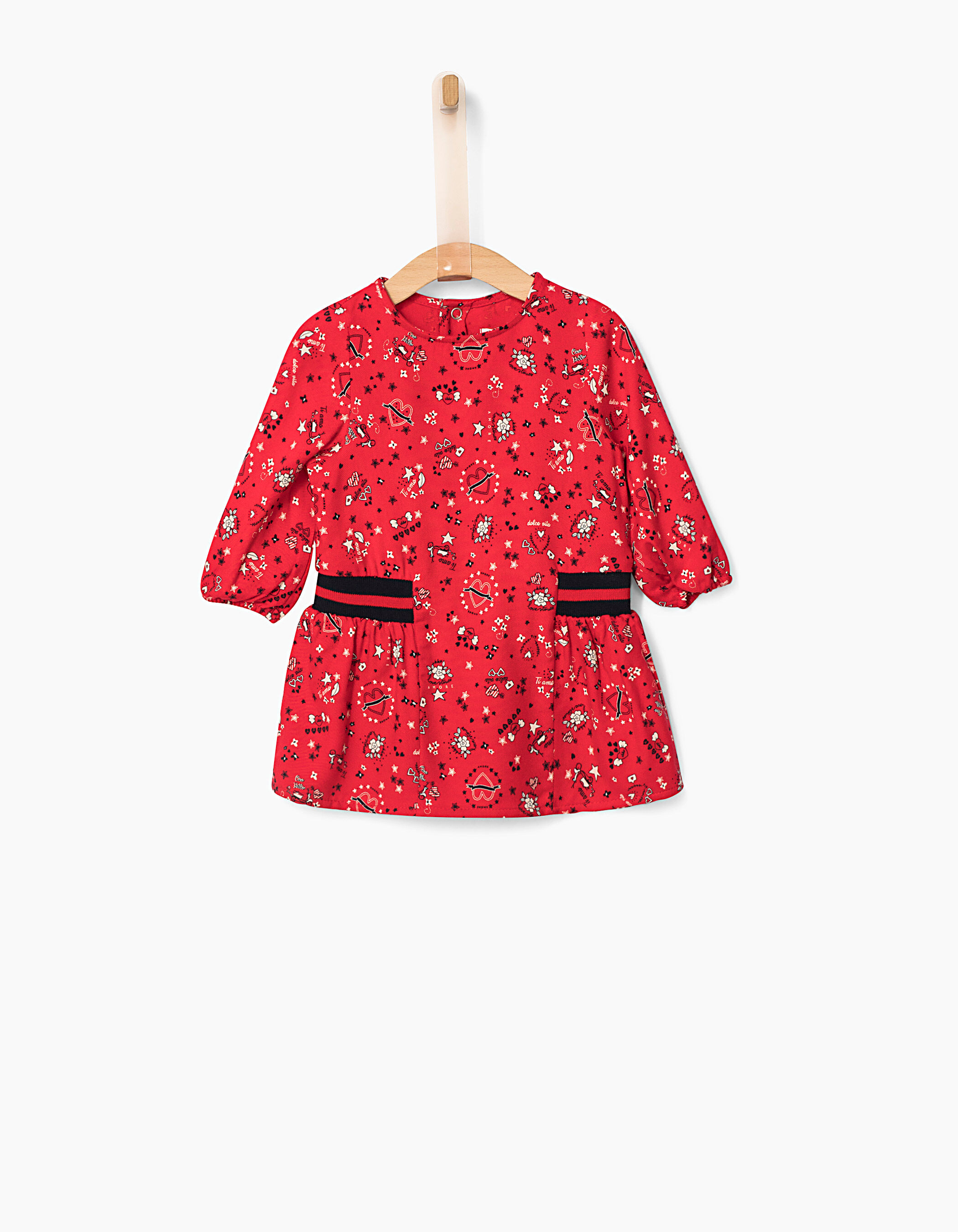Baby girls heart dress