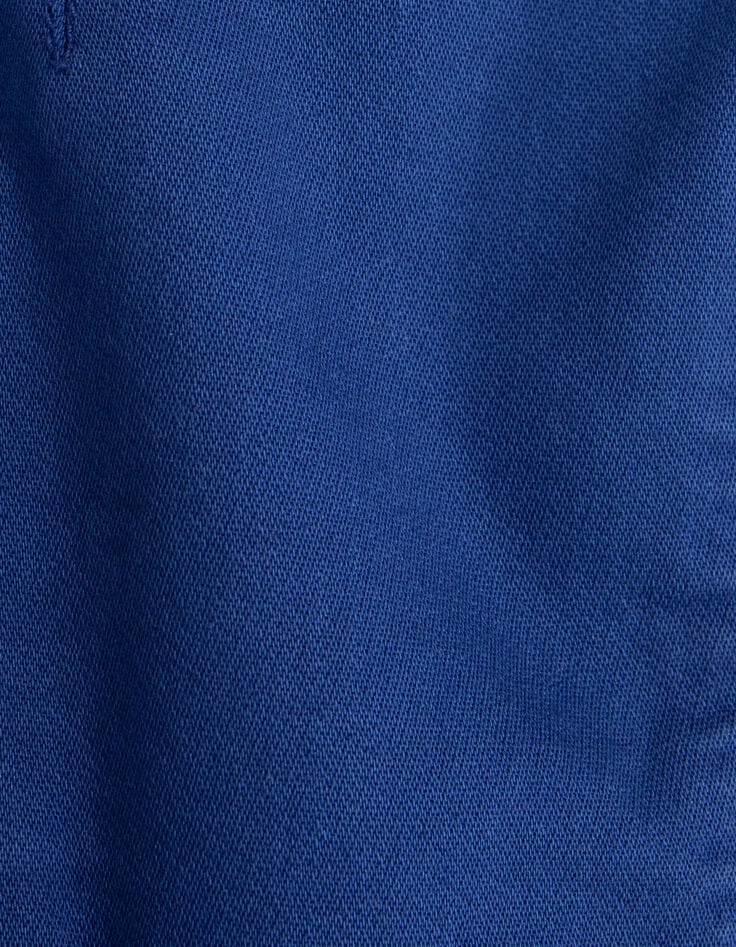 Baby boy's comfort blue elasticated waist upcycled jeans-7