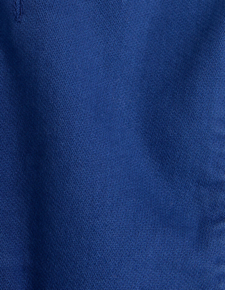Baby boy's comfort blue elasticated waist upcycled jeans-7 Baby boy's comfort blue elasticated waist upcycled jeans-7