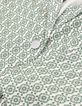 Amerciana verde con estampado étnico para mujer-3