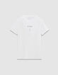 Camiseta manga corta blanca mano hombre-5